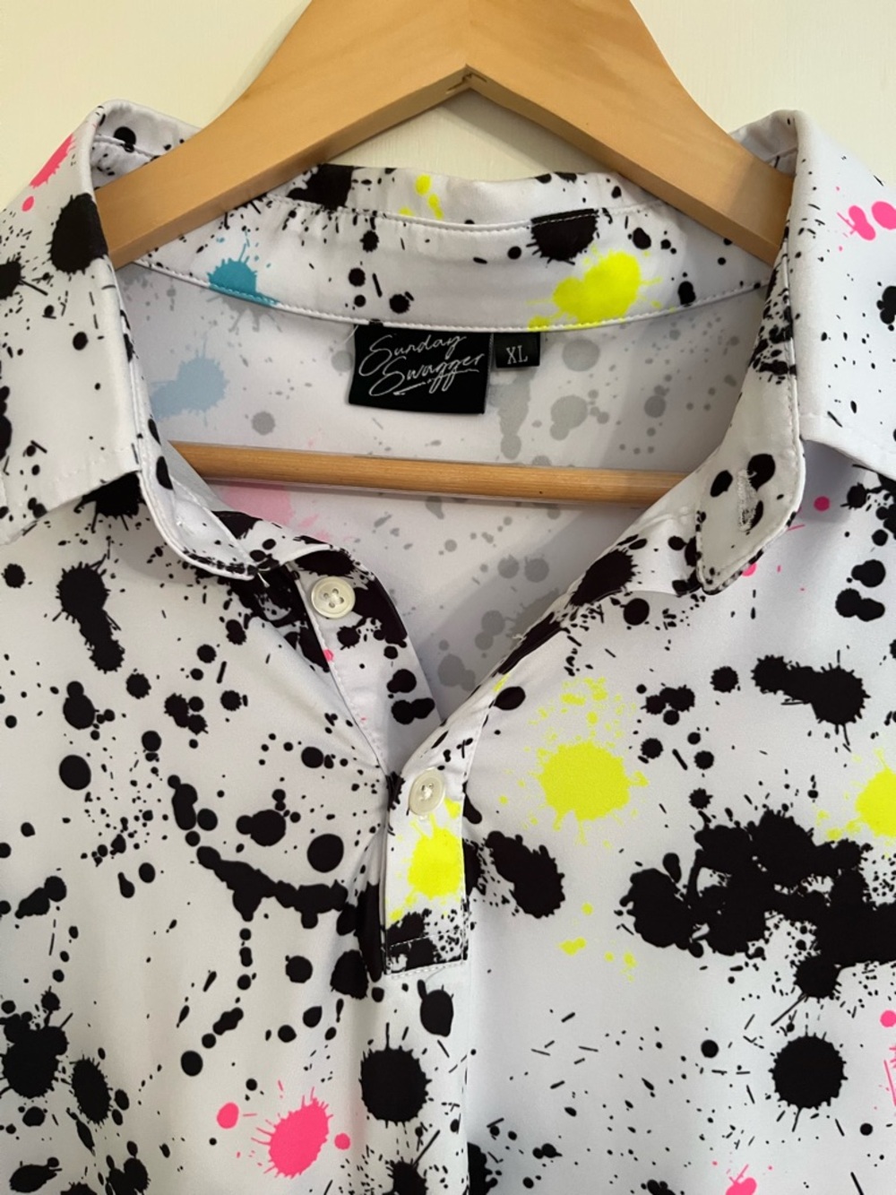 Sunday Swagger Polo - Splatter - Picture 3 of 6